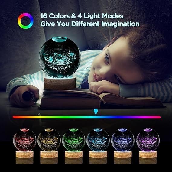 3D Crystal Lamp Ball– Elegance Meets Innovation